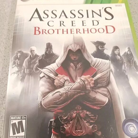 🩷Assassin's Creed: Brotherhood (Microsoft Xbox 360, 2010) Complete W/Manual - Picture 1 of 4